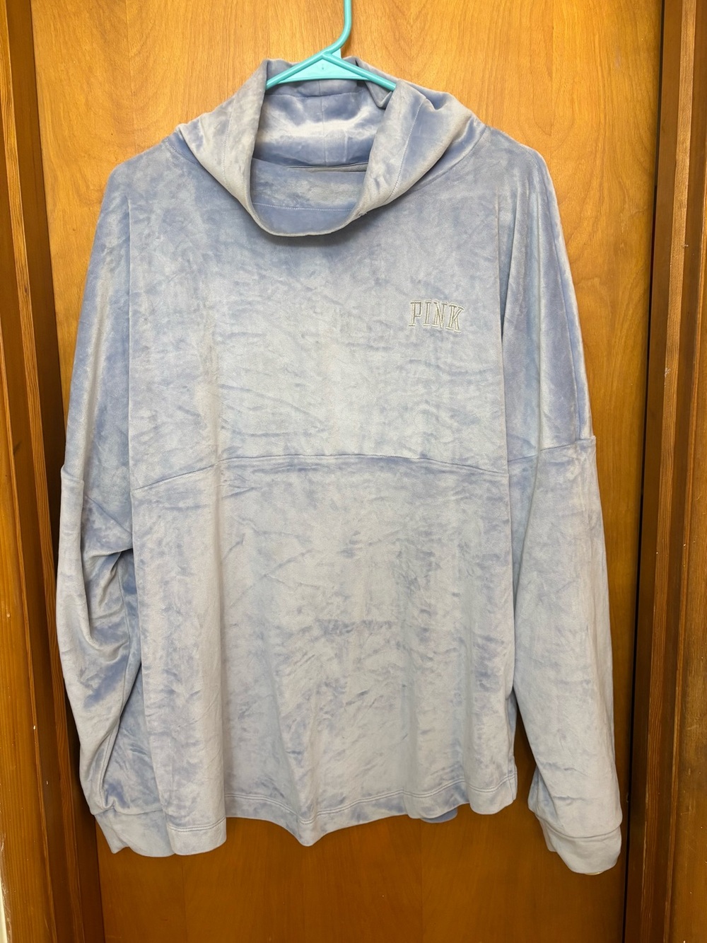 Victoria’s Secret Pink Velour Cowl Neck
